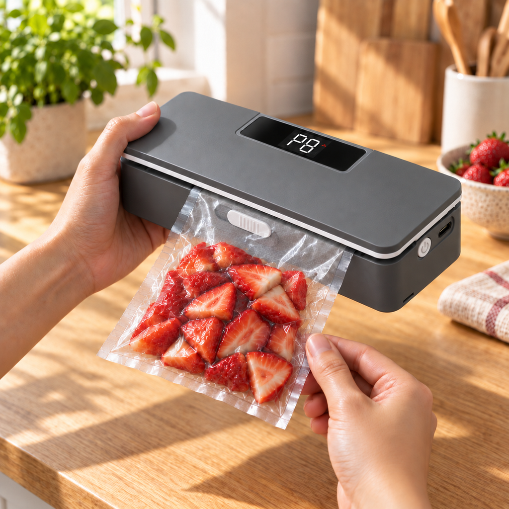 SEALY BOY™ – Portable Rechargeable and Magnetic 2-in-1 Bag Sealer & Cutter